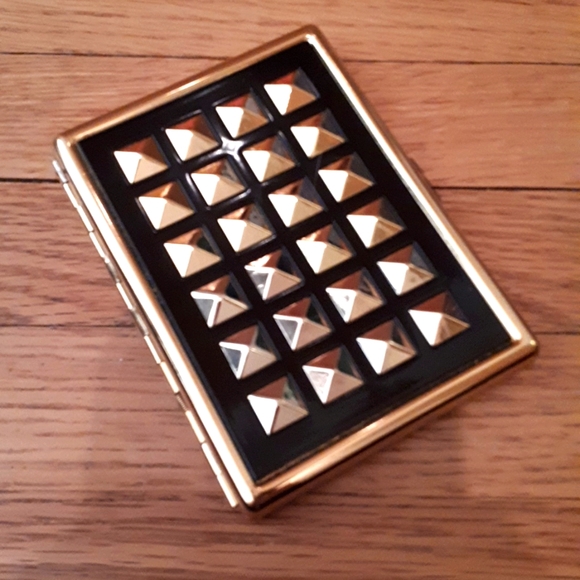 Glam Noir Handbags - Glam Noir Studded Cigarette Holder